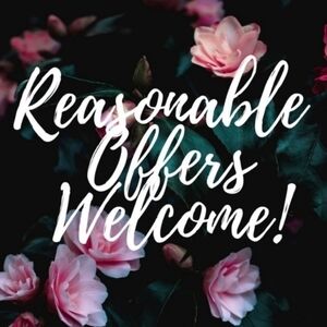 Make an offer Reasonable offers accepted